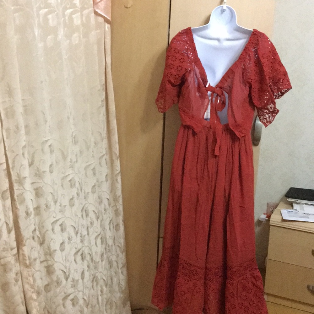 Free People 2pc skirt set,S - Picture 4 of 8